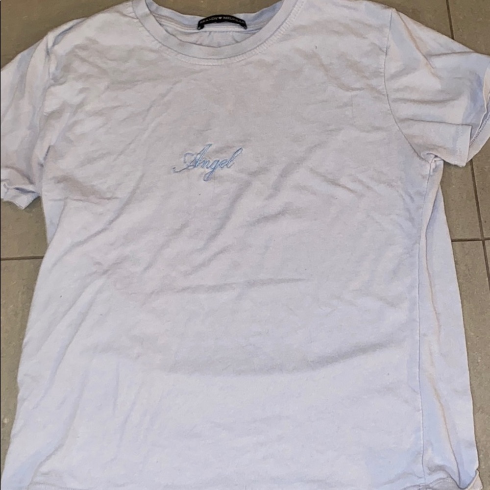 brandy melville angel shirt
